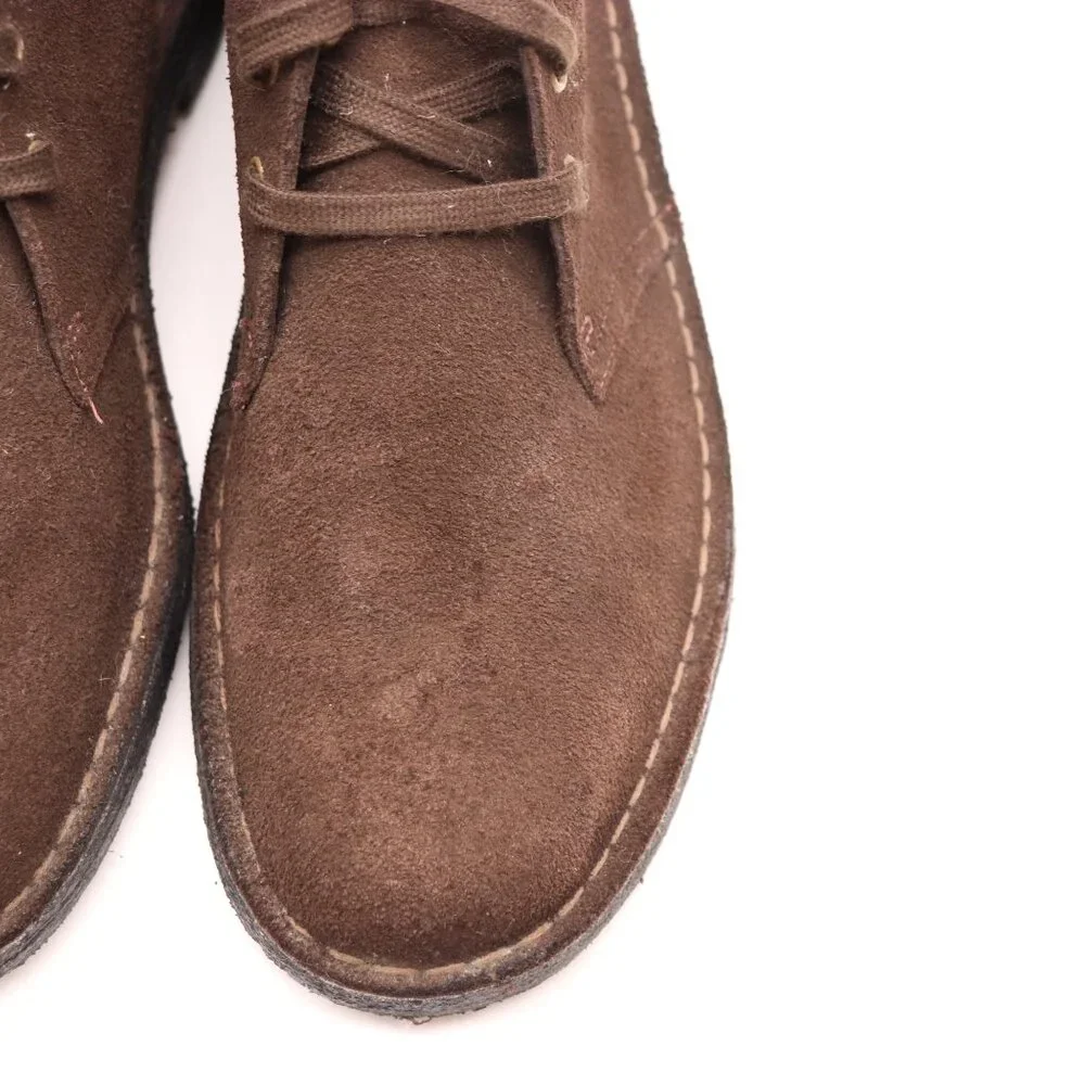 Clarks Original Chukka Men's Size 10 Brown Suede Casual Crepe Sole Boot Lace Up